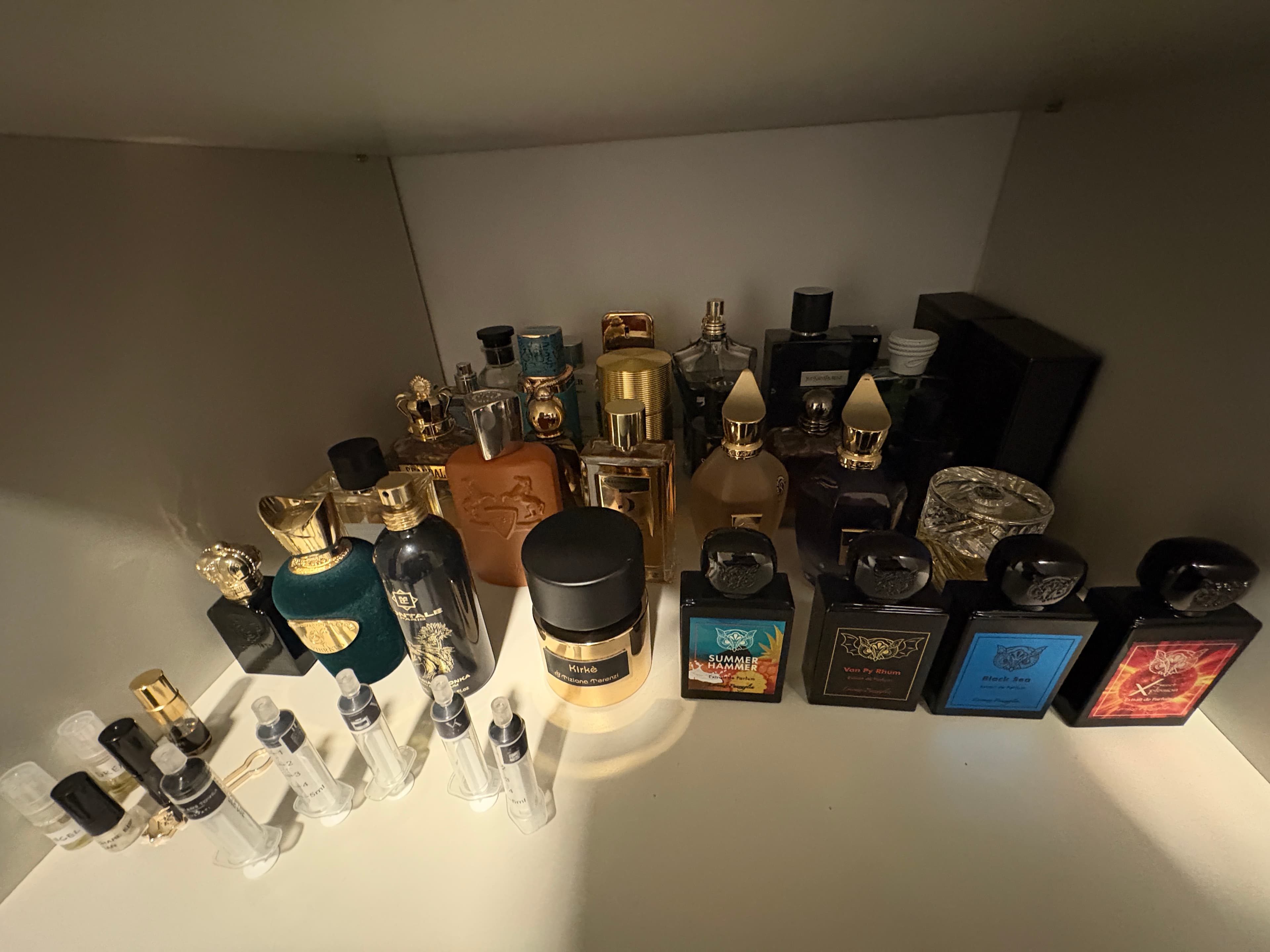 Colección de fragancias VOLFATI